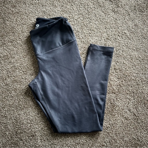 90 Degree by Reflex Grey Leggings - Picture 1 of 5